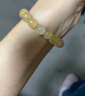 周大生玛瑙玉髓手串女款紫水晶石手链串珠DIY搭配送女友闺蜜生日礼物 黄水晶手串-【金盏8mm】 实拍图