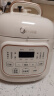 美的（Midea）小米白电压力锅1-2人家用高压电饭锅 智能预约多功能炖锅煮饭煮粥开盖煮MY-E220电饭煲1.8L 实拍图
