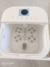 海尔（Haier）泡脚桶恒温加热全自动按摩足浴盆家用抑菌洗脚盆仿真按摩泡脚盆银离子抑菌足浴桶生日礼物送亲人 母亲节礼物【抑菌99.9%/恒温变频】电动按摩款 实拍图