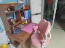 读书郎儿童学习椅中小学生写作业写字椅子家用可升降椅调节背座椅 真追背8cm+一键启动+升降脚踏粉 实拍图