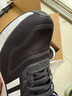 阿迪达斯（adidas）官方舰店男鞋冬季新款运动鞋透气潮流轻便缓震低帮休闲跑步鞋子男 GW8336/黑白 42.5 实拍图