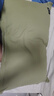 洁丽雅（Grace）A类全棉枕套双拼纯色枕套学生枕头套枕套家用一对装 抹茶48*74cm 实拍图
