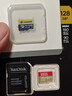 闪迪（SanDisk）128GB TF(MicroSD)内存卡 4K极速金卡A2 V30 U3行车记录仪 运动相机无人机 监控存储卡 读190MB/s 实拍图