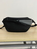 高尔夫（GOLF）胸包男士休闲斜挎包男单肩包小背包手机ipad腰包男骑行运动挎包 黑配灰 实拍图
