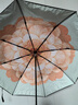 蕉下（beneunder）防紫外线遮阳伞三折双层黑胶晴雨伞防晒伞BM664花椿 实拍图