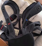 比威亚bvya婴儿腰凳解放者婴儿背带前抱式宝宝两用外出抱娃神器多功能 烟灰色 实拍图