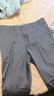 悦景圣秋冬厚款2件装纯棉宽松中老年休闲裤高腰深档抗皱西装裤款爸爸裤 b夏季夏款灰色和浅卡  薄款 33 2尺6  130斤 实拍图