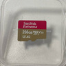闪迪（SanDisk）256GB TF(MicroSD)内存卡 4K极速金卡A2 V30 U3行车记录仪 运动相机无人机 监控存储卡 读190MB/s 实拍图