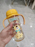 贝亲（Pigeon）PPSU双把手防胀气奶瓶330ml 绅士豹 L号奶嘴 6月+ AA223 实拍图