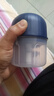 绞肉机小型打蒜器家用绞蒜切蒜器多功能辅食料理机电动蒜泥神器蒜蓉机自动切菜机压蒜器 蓝色-升级大电机 0.26L 实拍图