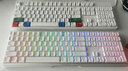 CHERRY樱桃 MX3.0S无线键盘 机械键盘 游戏键盘 蓝牙三模 RGB灯效 铝合金外壳 兼容WIN/MAC 白色红轴 实拍图