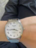瑞士TSOSIT天梭力洛克手表男士机械表商务防水名牌专用男表 钢带本色白面-官方标配 实拍图
