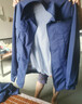 维曼芬夏季降温空调服带风扇的衣服户外防暑充电制冷劳保工人工地工作服 【新款高端半导体制冷】1套配件+藏青2件 【国标3C认证 2XL 推荐145-160斤 实拍图