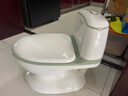 babycare马桶坐便器蹲便器儿童马桶仿真马桶坐便圈2-6岁宝宝便盆温特绿 实拍图
