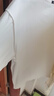 真维斯（Jeanswest）纯棉短袖t恤男运动潮流百搭休闲半袖2025新款打底夏季美式体恤衫  白色(去远行胸标) XL (180) (不起球不掉色) 实拍图