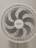 美的（Midea）电风扇 家用七叶立式落地扇宿舍卧室轻音节能摇头桌面小风扇大风力空气循环风扇 SAF30AC  实拍图