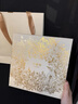 万事利真丝丝巾桑蚕丝75cm方巾丝巾扣礼盒送妈妈生日礼物女玉兰赋 实拍图