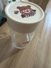 富光清然玻璃杯 高硼硅玻璃水杯子 女生便携牛奶咖啡刻度茶杯330ml 实拍图