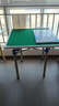 梦多福 麻将桌 折叠手动麻将机餐桌两用棋牌桌家用便携式简易手搓宿舍 80*80cm  【不锈钢腿+烟灰缸 】 升级款 实拍图