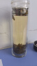 苏泊尔（SUPOR）双层玻璃杯茶水分离办公泡茶杯车载水杯礼盒 316L茶滤 400ml 实拍图