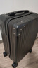 掌金者行李箱大容量拉杆箱登机箱皮箱轻音万向轮密码箱韩版长途旅行箱 黑色拉链款 拉链 20英寸 【可直接上飞机】 实拍图