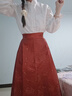 翊尚美马面裙女全套新中式汉服成人女礼服小个夏季2025新款中国风连衣裙 红色【织金马面裙+白色上衣】 M 【适合100-115斤】 实拍图
