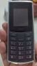 诺基亚NOKIA新105 4G 全网通移动联通电信 老人老年按键直板学生儿童备用戒网手机 双卡双待  黑色 实拍图