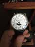 宝珀（blancpain）【二手99新】宝珀经典系列自动机械男表精钢休闲日期显示二手腕表钟表 【40mm】白盘6654-1127-55B 实拍图