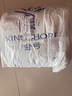 金号（KING SHORE）100%纯棉A类毛圈毛巾被空调毯 200*230cm方块灰 实拍图