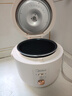 美的（Midea）电饭煲家用2L小型1-2-3人宿舍一人食小米粥煲汤蒸饭上蒸下煮一键煮饭智能保温迷你高颜值电饭锅 【便携企鹅煲】一键煮粥 2L 实拍图