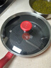 特福（Tefal）平底锅家用牛排不粘煎锅少油烟有钛煎饼锅电磁炉燃气灶通用24cm 实拍图