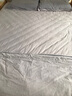富安娜家纺床上四件套 100%全棉床单被套水洗棉纯色单双人203*229cm灰 实拍图