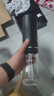 水莫停智能玻璃杯茶水分离杯双层防烫泡茶杯子水杯男士老师礼物大容量 绅士黑+保温杯礼盒装 400ml 2只 实拍图