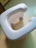 JCZS德国品牌蹲厕坐便凳蹲便改坐便器椅子神器老人孕妇辅助马桶 加厚加稳(PU软垫款)-浅灰色 实拍图