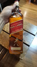 尊尼获加（JOHNNIE WALKER）红方红牌 调和型威士忌 1000ml 进口洋酒 裸瓶装 实拍图