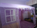 A类新款全底儿童蚊帐全封闭室内家用小房子遮光帘防摔防掉蒙古包 鹦鹉音乐派对富莱星-粉 150*200高1.7米（含床帘） 实拍图