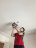 惠普客厅灯现代简约主灯普瑞护眼智能吸顶灯中山灯具新款全屋灯具套餐 5灯-110CM三室两厅-带风扇 实拍图