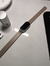 watchbond适用小米手环10表带9/NFC科纳皮磁吸皮质表带小米手环8/NFC牛皮运动小米手环10/9/8男女生表链腕带 磁吸科纳皮-卡其-细款+银色接头 适用小米手环10/9代/NFC版+高清 实拍图