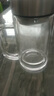【⭐采销推荐】高硼硅双层茶水分离杯办公杯大容量泡茶杯把手 显温盖办公杯 400ml 1只 实拍图