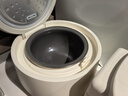 amadana艾曼达日本低糖电饭煲R2小型1-3-4个人迷你电饭锅球型0无氟涂层家用柴火饭米汤分离低糖压力/微压 富士白-R2【新品-钛金灰内胆】 2.8L 实拍图