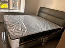 顾家家居（KUKA）京东家具三区弹簧床垫M1089撑腰垫·深睡1号+8116皮床 暖烟灰1.8 实拍图