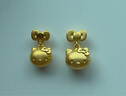 周生生HelloKitty黄金吊坠三丽鸥足金少女心吊坠88468P定价 实拍图