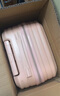 贝初众行李箱次日达小型可登机箱大容量拉杆旅行密码皮箱子高颜值 茱萸粉【升级多功能】加厚款 20英寸 【登机尺寸】无侧把手挂钩 实拍图