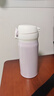 膳魔师（THERMOS）保温杯大容量水杯儿童男女士情侣不锈钢杯子团购生日礼物JNL 316L不锈钢-丁香紫 350ml 实拍图