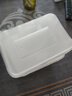 美丽雅 一次性饭盒方形750ml*20套 食品用快餐打包野餐盒带盖碗可微波 实拍图