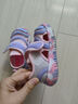 卡特兔儿童凉鞋男童夏童鞋学步鞋1-6岁毛毛虫凉拖女宝机能鞋包头学步鞋 粉紫色 25 内长15.5cm  脚长14.3-14.9 实拍图
