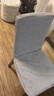 仙逸格 加厚纯色餐桌椅子套罩连体弹力椅套家用办公一体式凳子餐椅套1只 浅灰面料加厚-高背款 弹力注意选择尺寸 实拍图