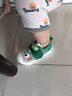 托姆贝克（ThomBaker）婴儿鞋子软底学步鞋夏季透气男女宝夏款网鞋防掉鞋宝宝鞋子 卡通眼绿色 18 (内长13.5cm) 适合脚长13CM 实拍图