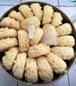 葡记【澳门手信小金盒*3盒】蝴蝶千层酥黄油小花曲奇饼干休闲零食礼盒 D款（薄脆+凤凰小卷+原味曲奇） 实拍图