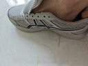 亚瑟士ASICS男鞋透气跑鞋运动鞋缓震舒适跑步鞋 GEL-CONTEND 4 灰色/深蓝色 40.5 实拍图